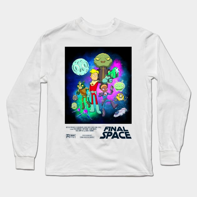 Final Space Wars II Long Sleeve T-Shirt by ribandcheese